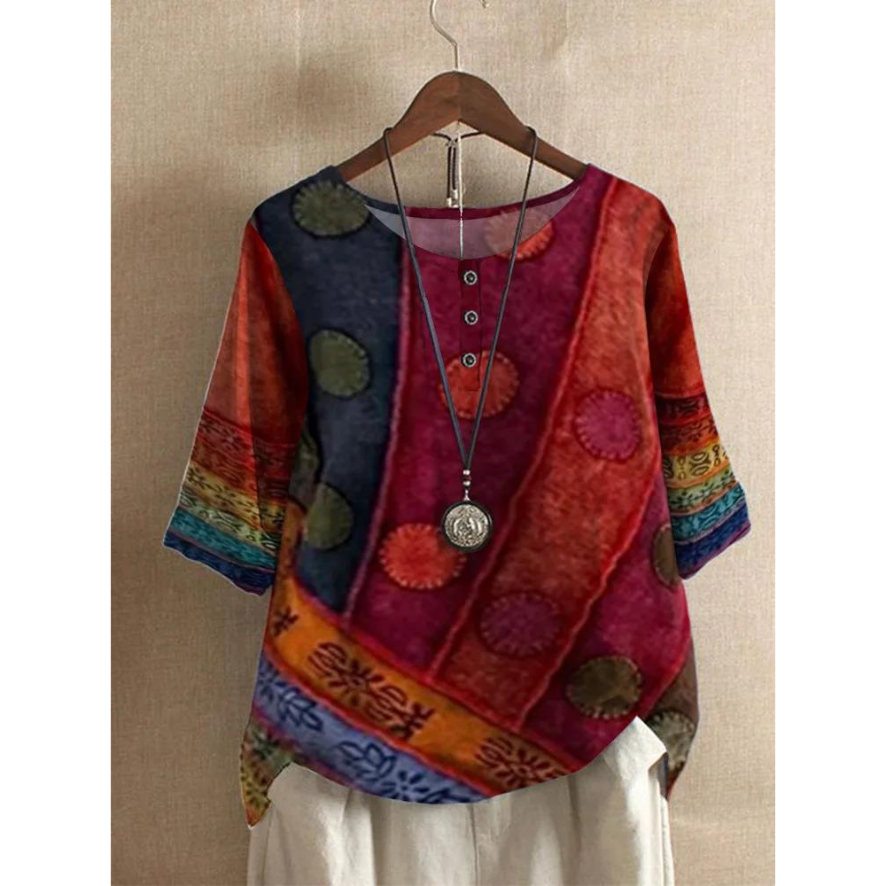Sabrina | Lässiges Bohemian-Top
