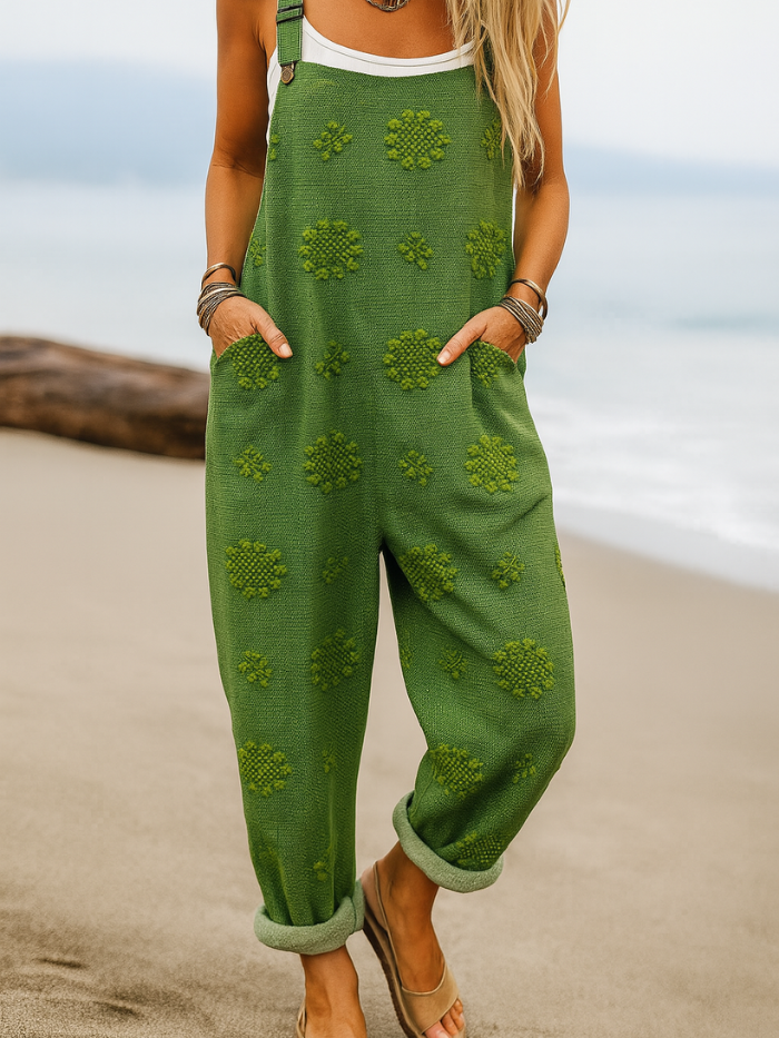 Angelica | Geblümter Komfort-Jumpsuit