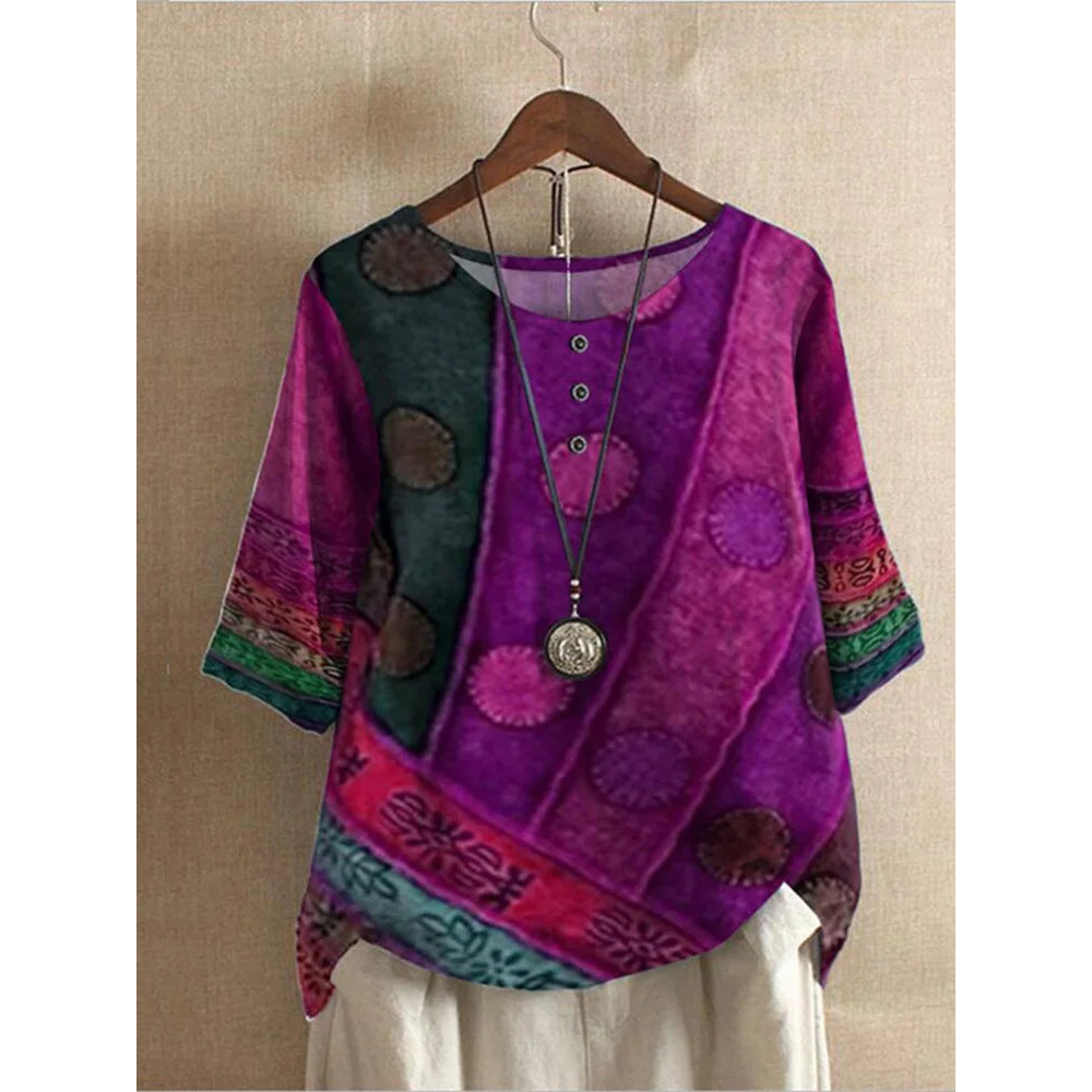 Sabrina | Lässiges Bohemian-Top