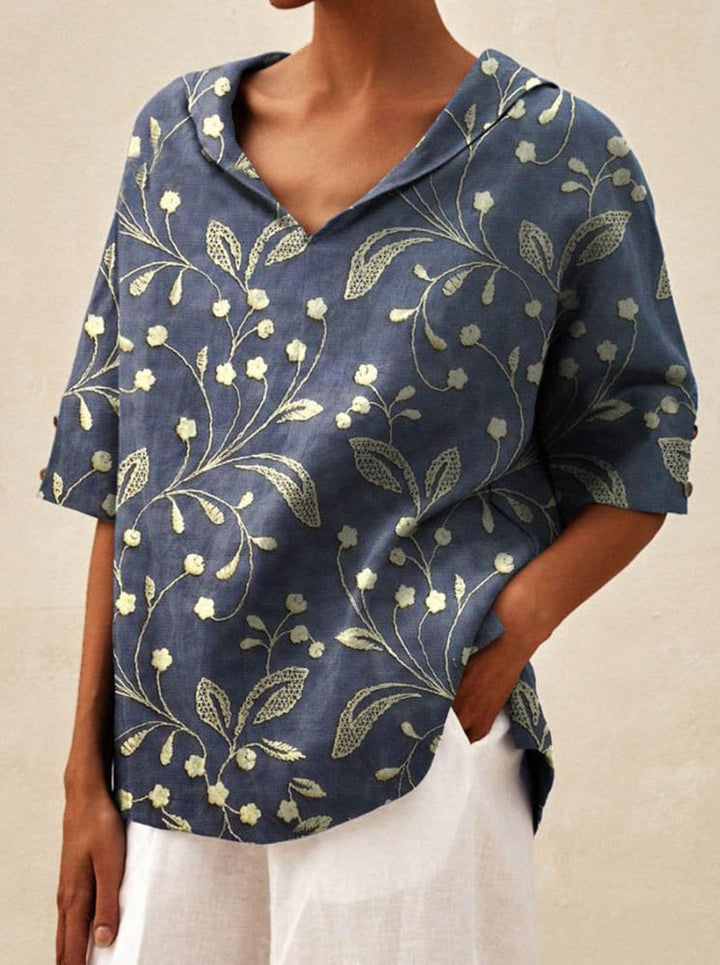Dalia| Bequemes Blumen-Top