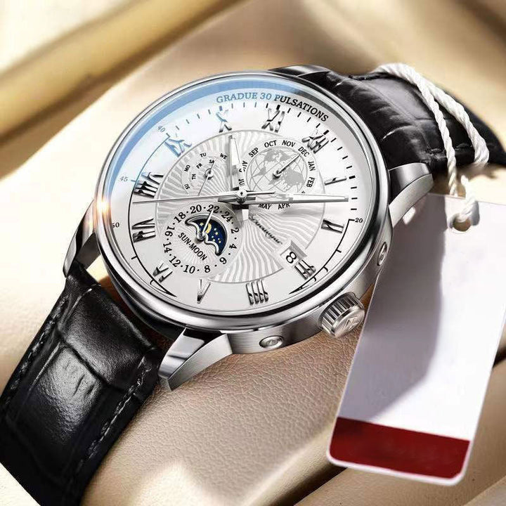 Trendy High-End-Lichtquarzuhr