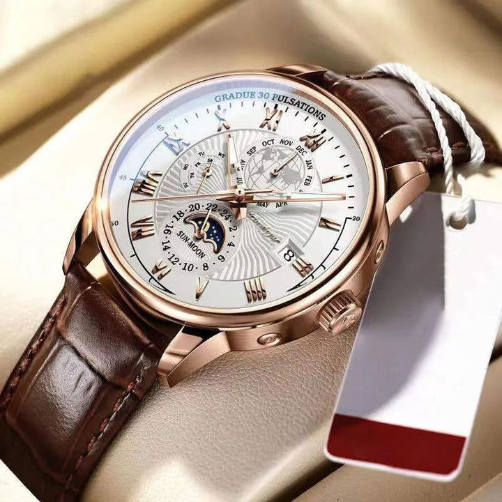 Trendy High-End-Lichtquarzuhr
