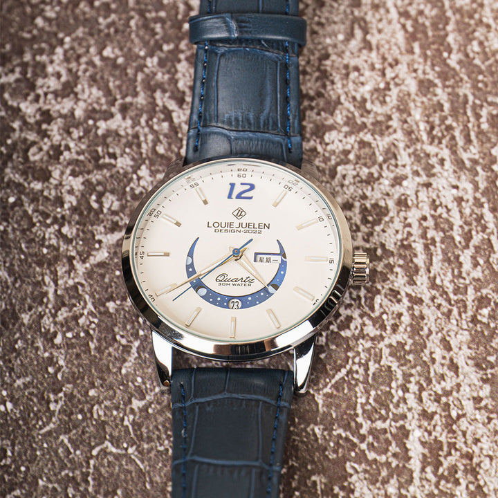 Elegante Mondphasenuhr