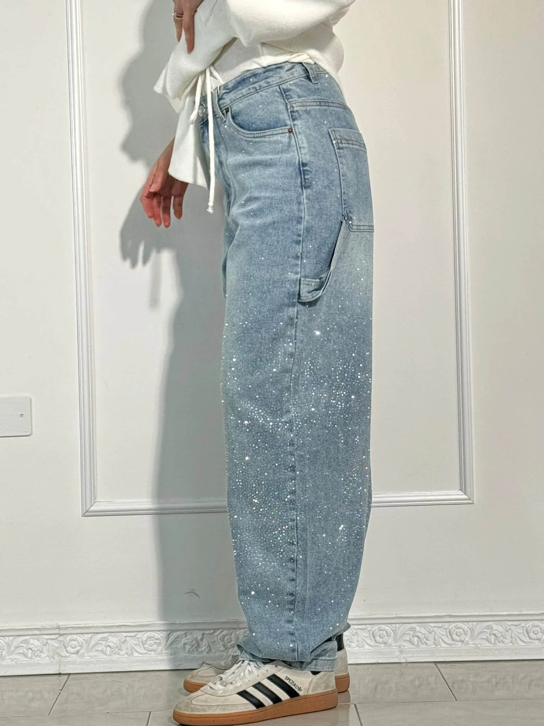 Madeleine | Weit geschnittene High-Waist-Hose