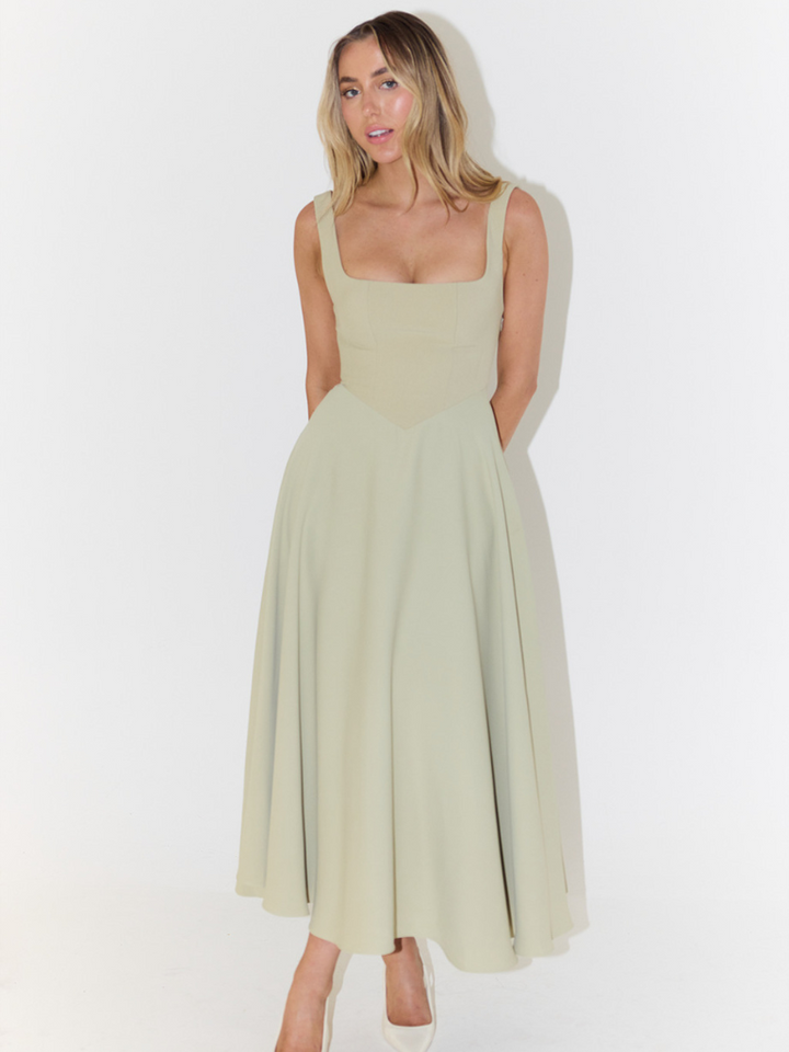 Edda | Ärmelloses Maxikleid
