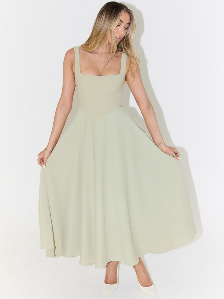 Edda | Ärmelloses Maxikleid