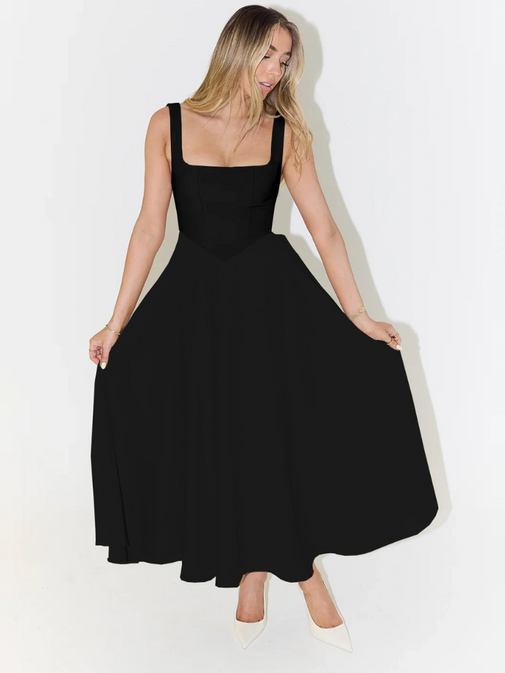 Edda | Ärmelloses Maxikleid