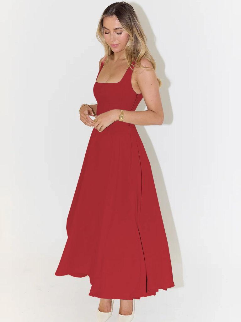 Edda | Ärmelloses Maxikleid