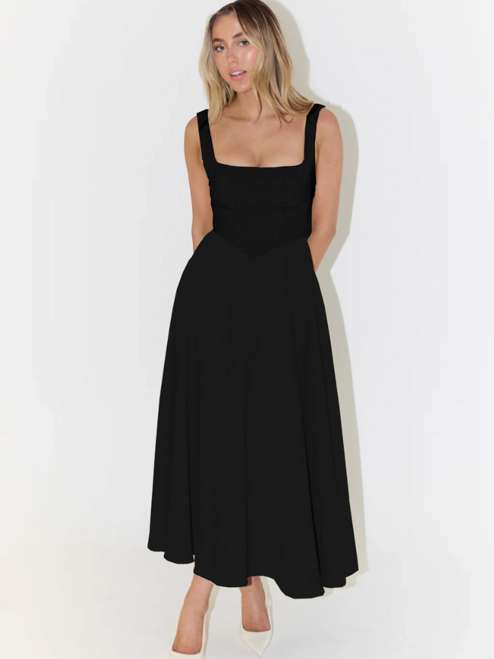 Edda | Ärmelloses Maxikleid