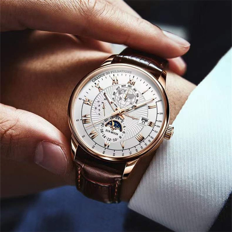Trendy High-End-Lichtquarzuhr