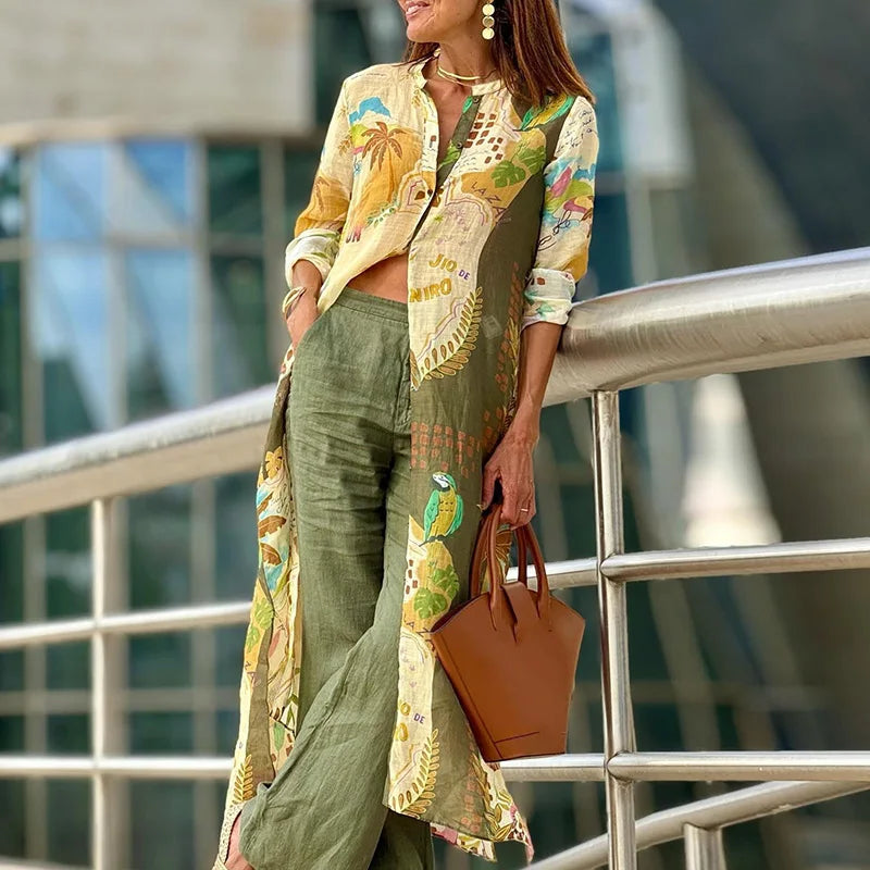 Maja | Leinen-Sommer-Hemdblusenkleid