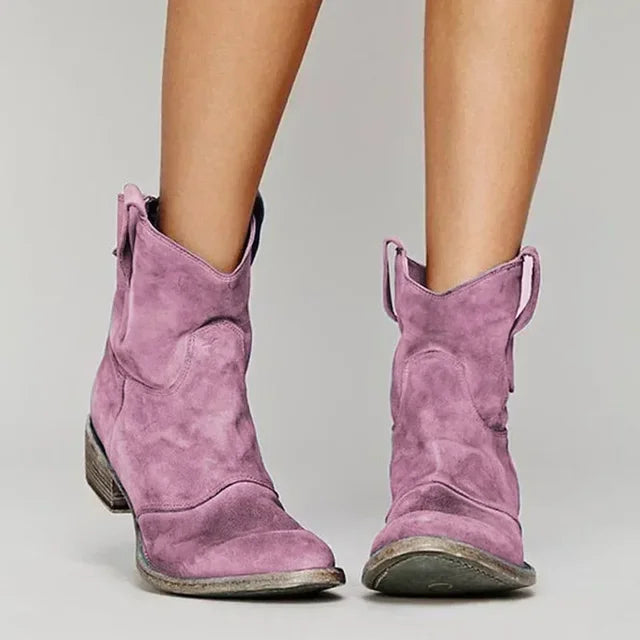 Sarah | Vintage Cowboystiefeletten