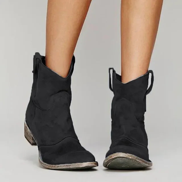 Sarah | Vintage Cowboystiefeletten