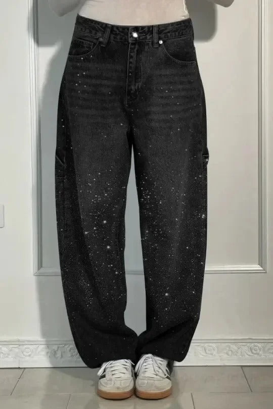 Madeleine | Weit geschnittene High-Waist-Hose