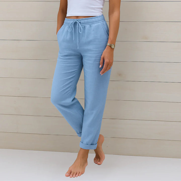 Ellaine | Leinen-Stretchhose