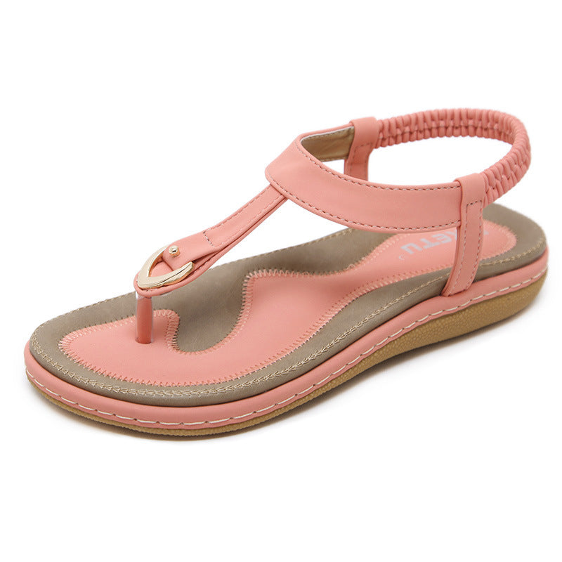Judith | Flache Sandalen mit Riemen