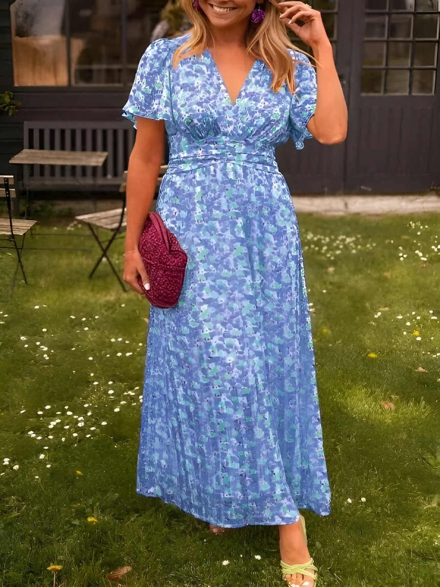 Matilda | Blumen-Maxikleid