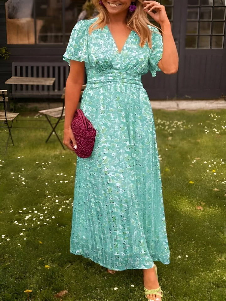 Matilda | Blumen-Maxikleid