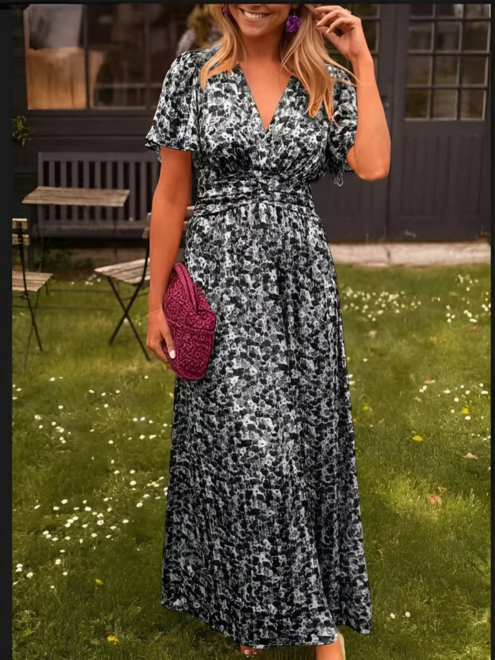 Matilda | Blumen-Maxikleid