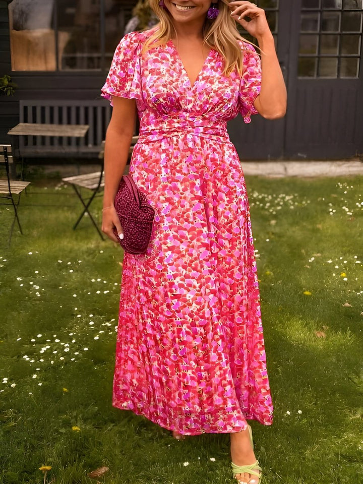 Matilda | Blumen-Maxikleid