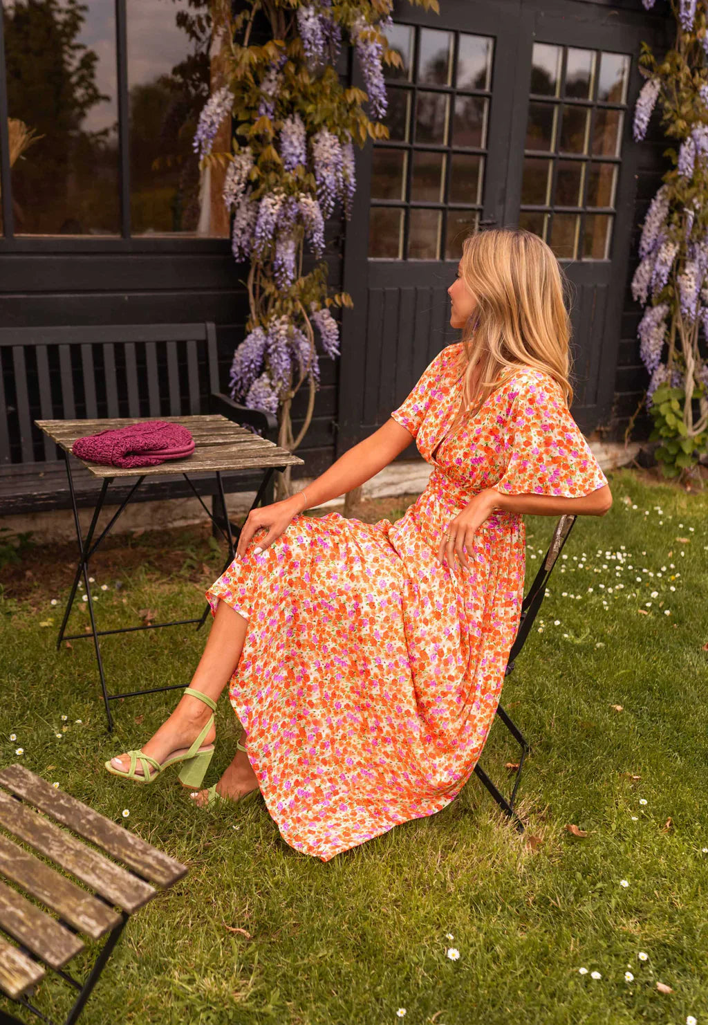 Matilda | Blumen-Maxikleid