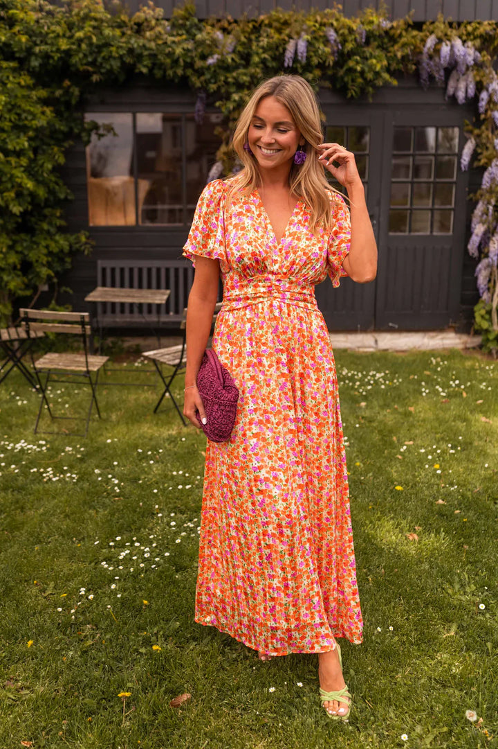 Matilda | Blumen-Maxikleid