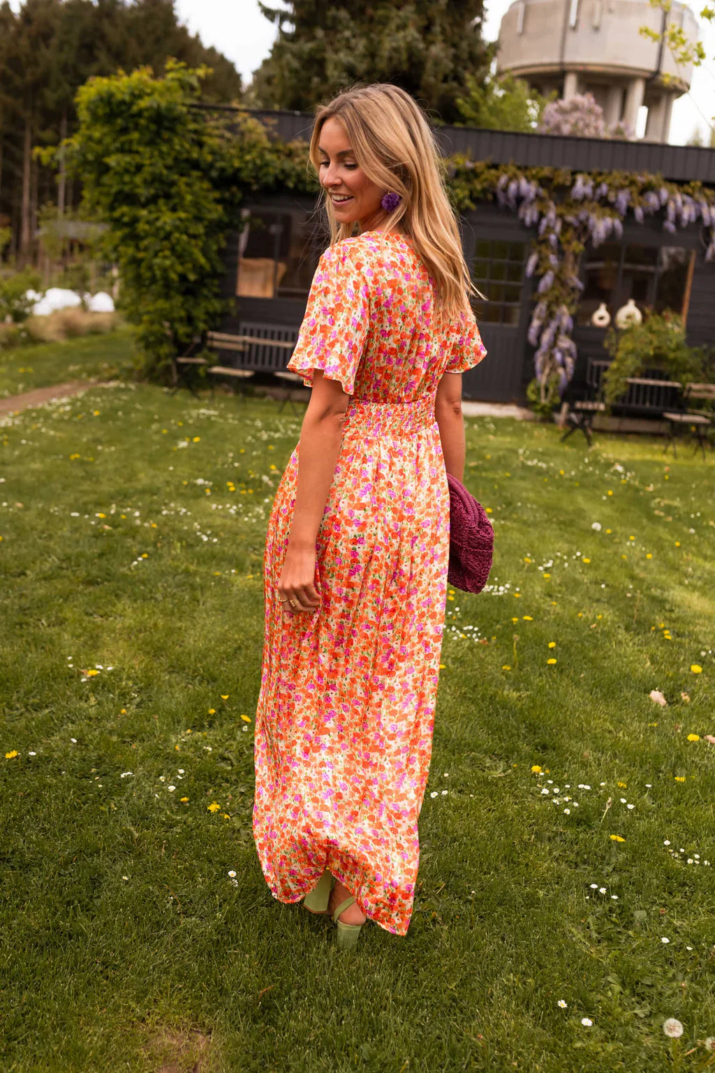 Matilda | Blumen-Maxikleid